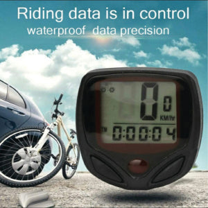 Cycle Computer with Trip Distance and Timer Durable Cycle Computer with Trip Distance and Timer Durable